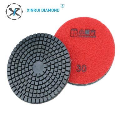 4 prime Wet Diamond Flexible Polishing Pads for Granite Marble Ceramic Professional (그라나이트 대리석 세라믹 전문용 유연한 다이아몬드 닦기 패드)