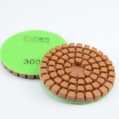 XINRUI-PAD 다이아몬드 폴리싱 패드 50-3000 콘크리트 습기 / 건조 밀링 / 폴리싱을위한 자갈
