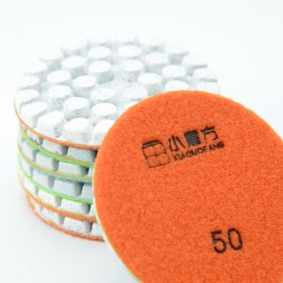 신루이 W60-W40 험한 다이아몬드 폴리싱 패드 얇은 잔재 50-3000 콘크리트 잔재