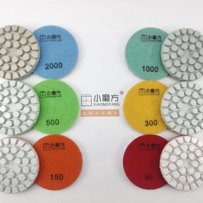 둥근 정밀 썰매 다이아몬드 닦기 패드 W10-W2.5 높은 닦기 속도와 광택